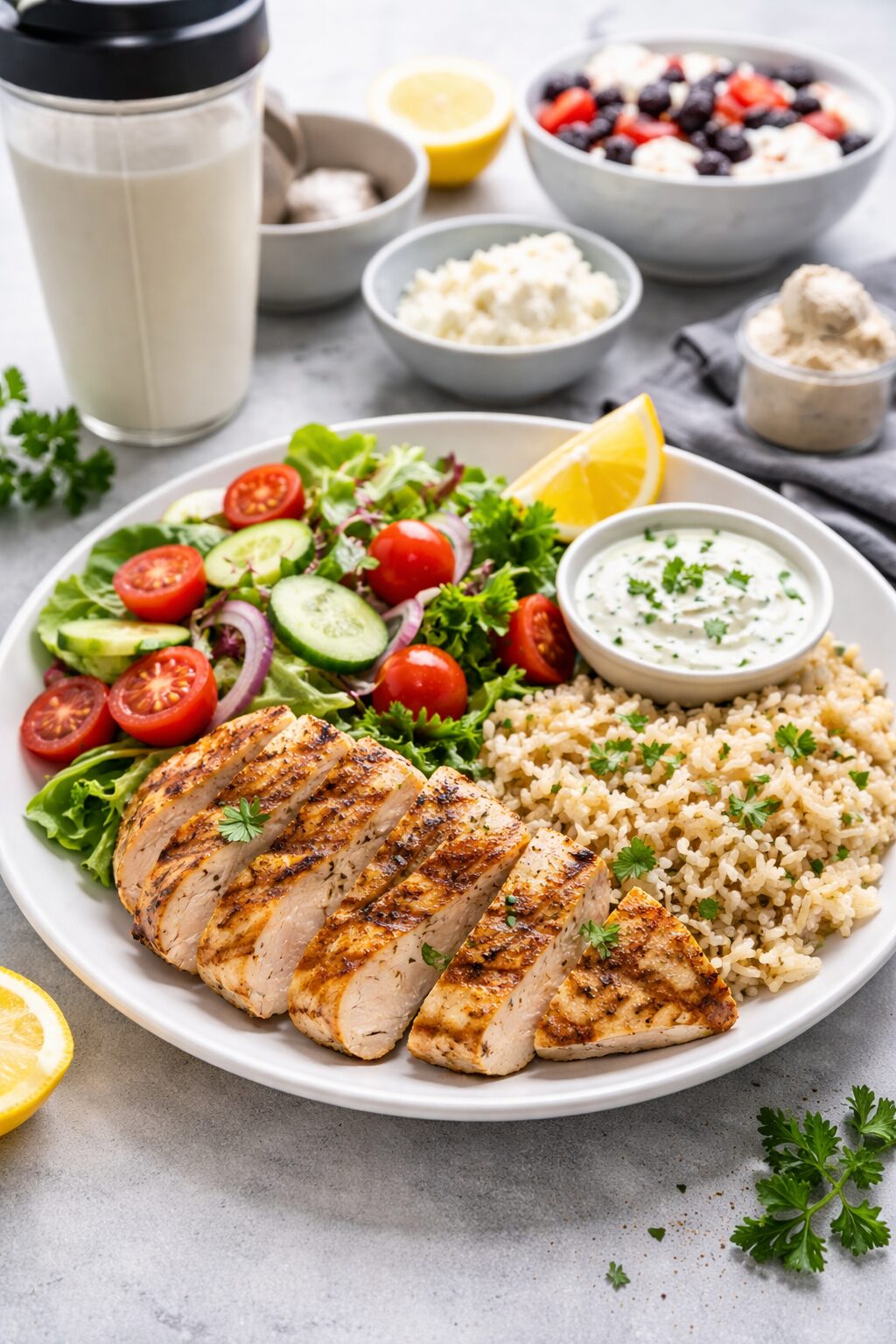 hur mycket protein per dag proteinrik måltid för fettförbränning